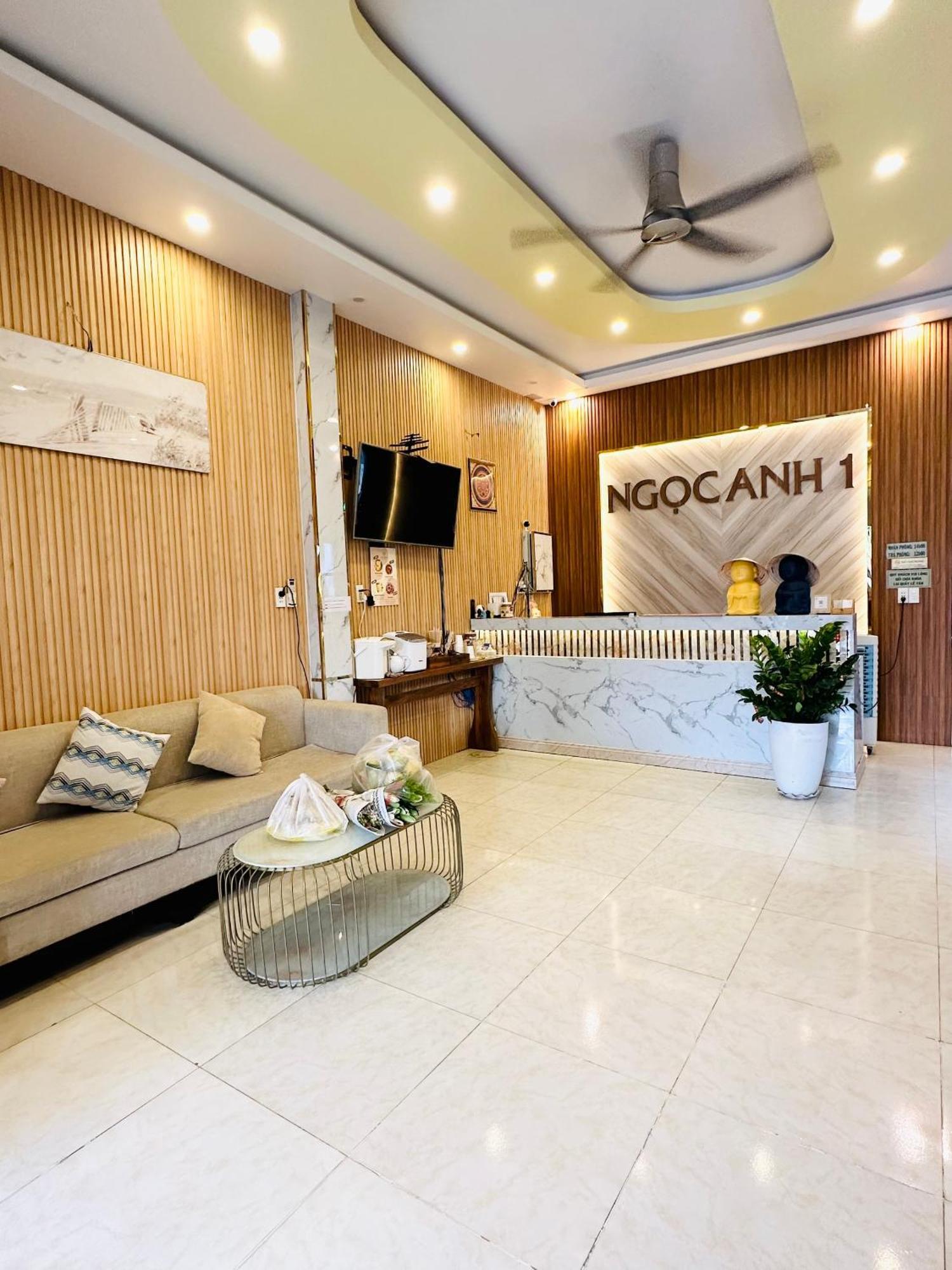 Ngoc Anh Hotel Chi Khu Co Ong Buitenkant foto