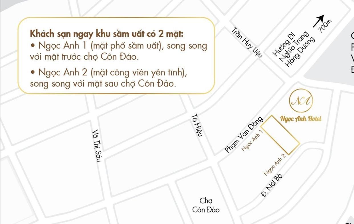 Ngoc Anh Hotel Chi Khu Co Ong Buitenkant foto